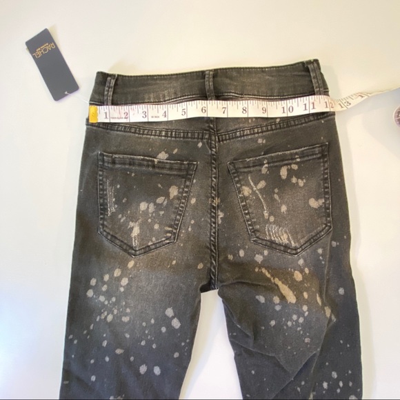 Rachel Roy Autumn garage wash jeans Size 24 NWT - Picture 5 of 5